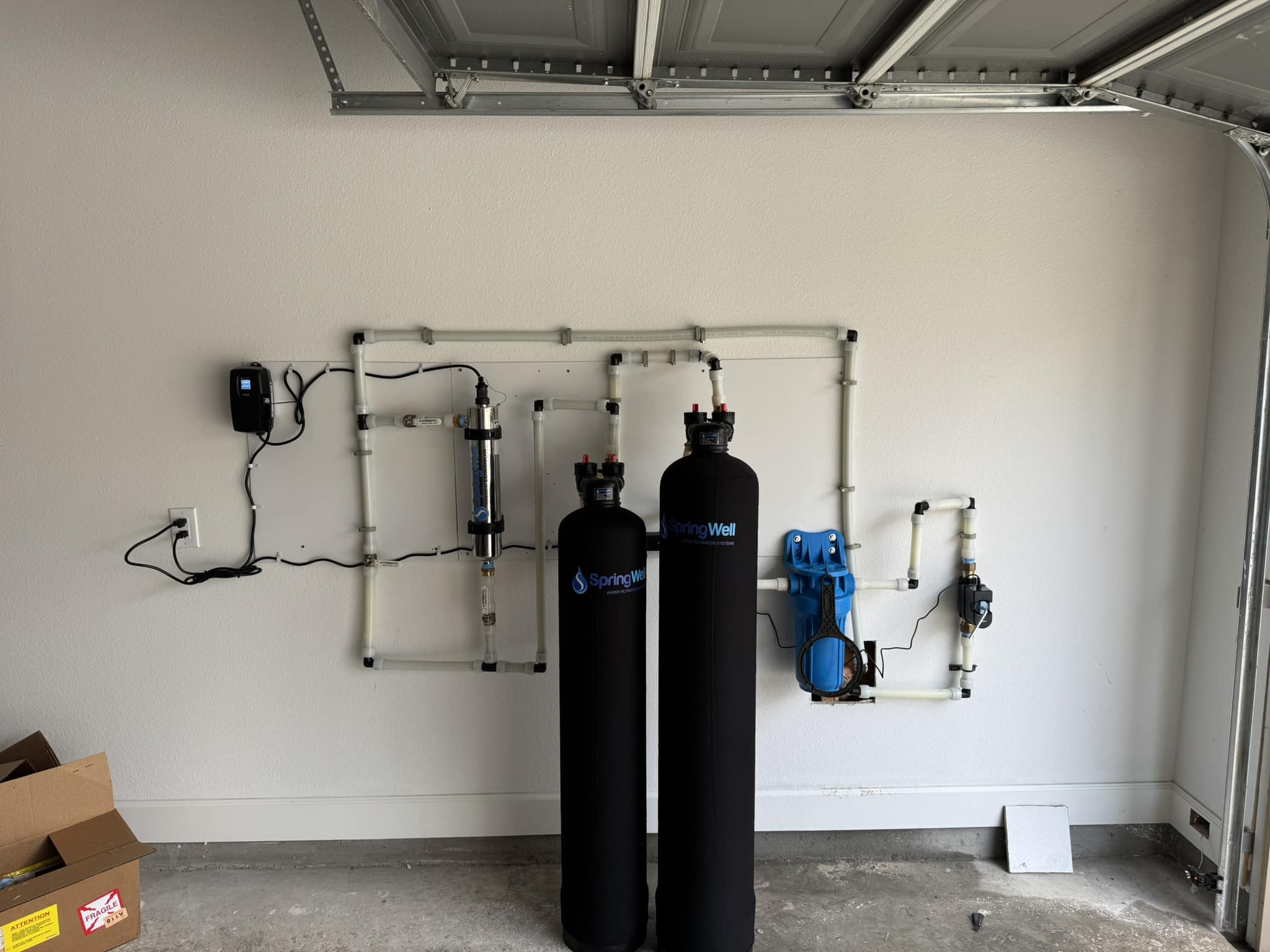 Whole Home Water Treatment system by We The Plumbers